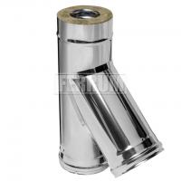 Сэндвич тройник 135° Ferrum из нержавеющей стали d250х350