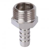 Штуцер никелированный Stout НР 1/2"x16